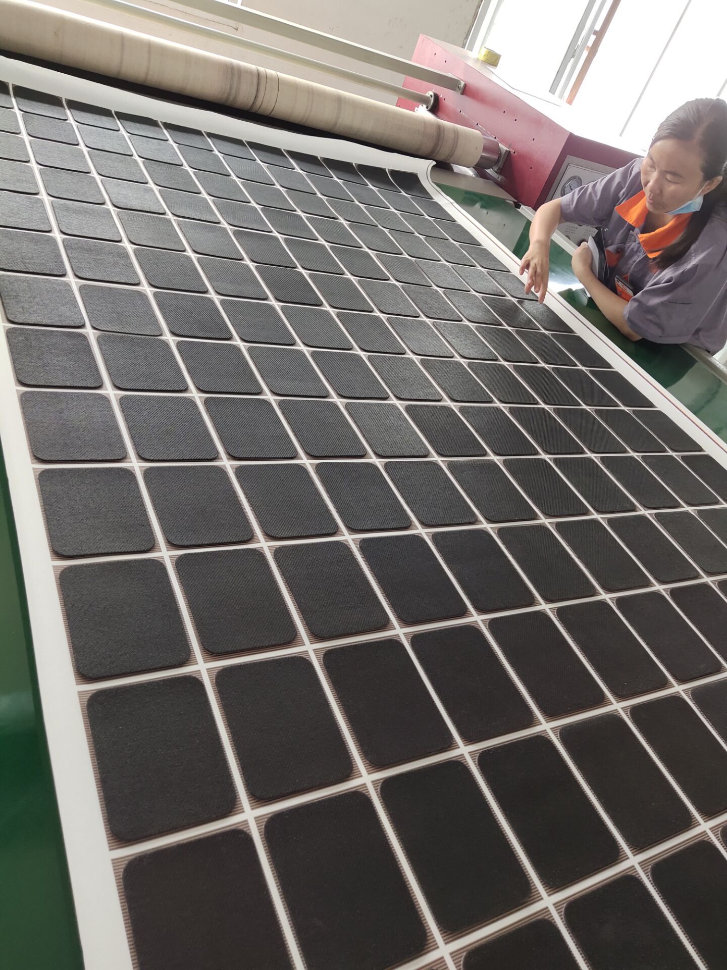 Rubber foam roll non-slip rubber raw material coil mouse gasket material Purchase wholesale electronic sports table mat advertising keyboard mat manufacturer | PAIDU