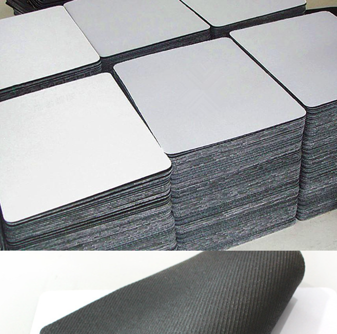White Mouse Pad blank mouse mat rubber mouse pad factory manufacturer | PAIDU Supplier