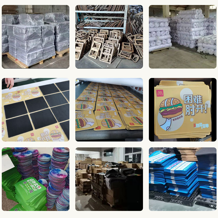 White Mouse Pad blank mouse mat rubber mouse pad factory manufacturer | PAIDU Supplier