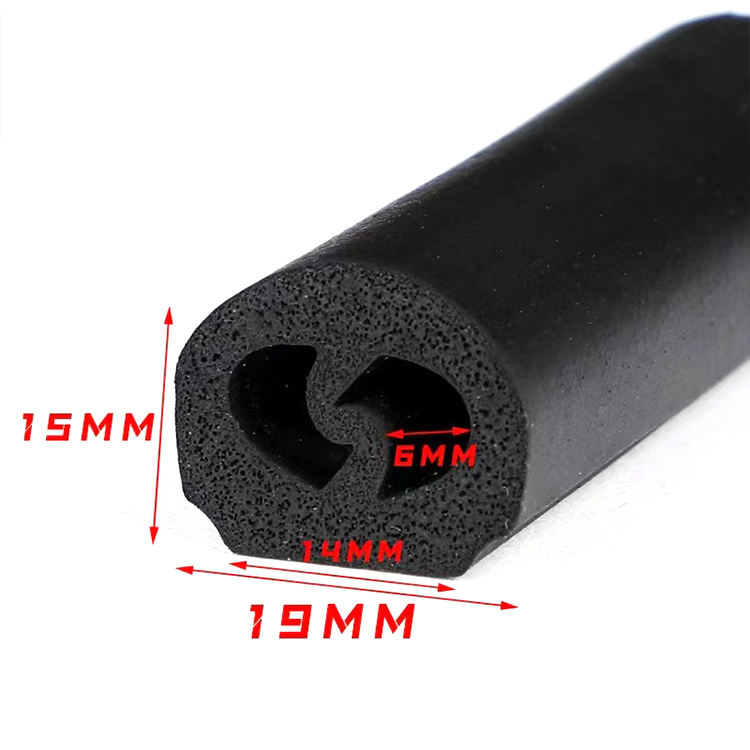 EPDM round foam sealing strip/sponge rubber ring cord supplier /PAIDU